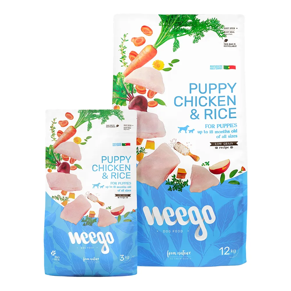Weego Low Grain Puppy & Junior Dog Chicken & Rice