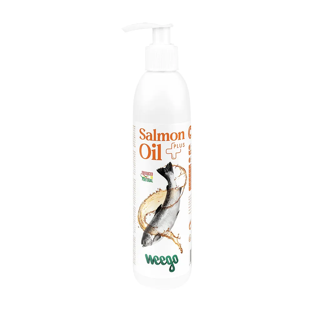 Weego Salmon Oil+ - Óleo de Salmão para Cães e Gatos