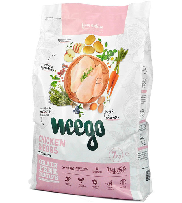 Weego Gatinhos - Frango e Ovos