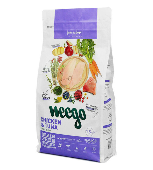 Weego Gato Adulto - Frango e Atum