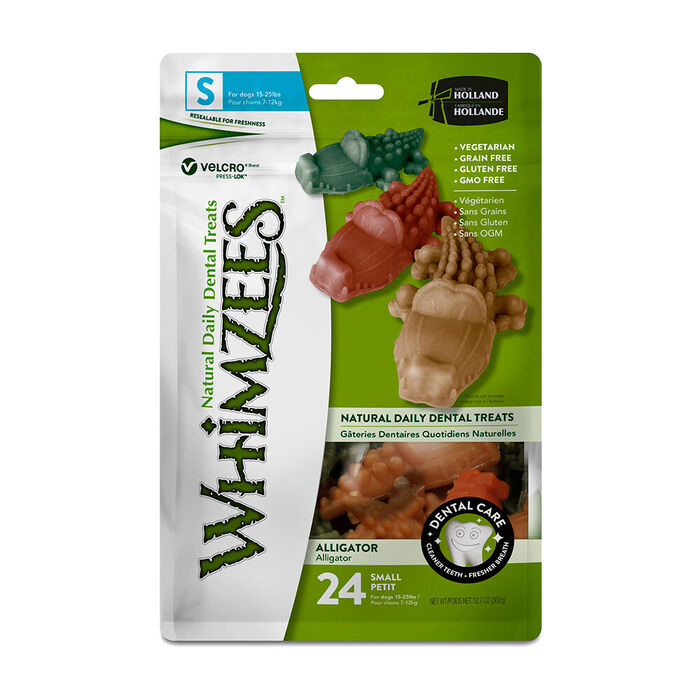 Whimzees Dental Alligator - Snack Dentário