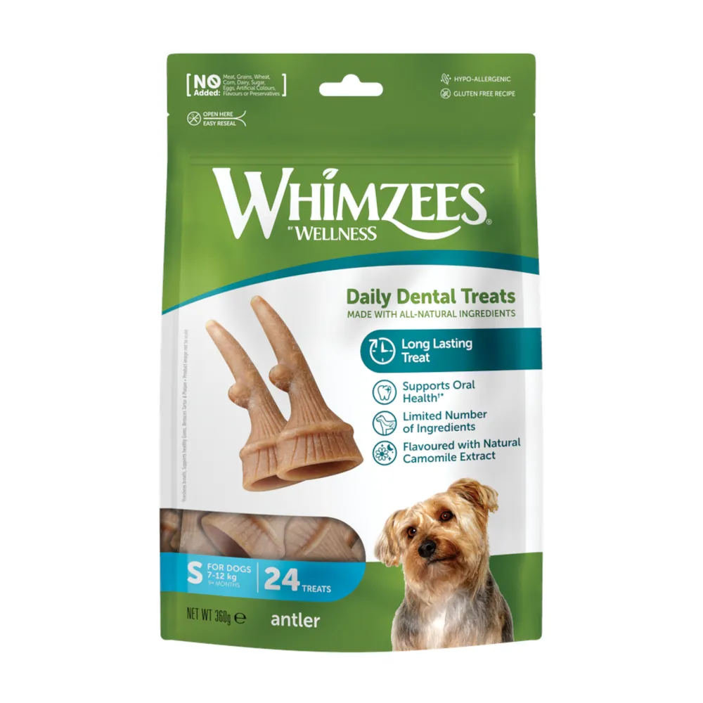 Whimzees Occupy Antler - Snack Dentário