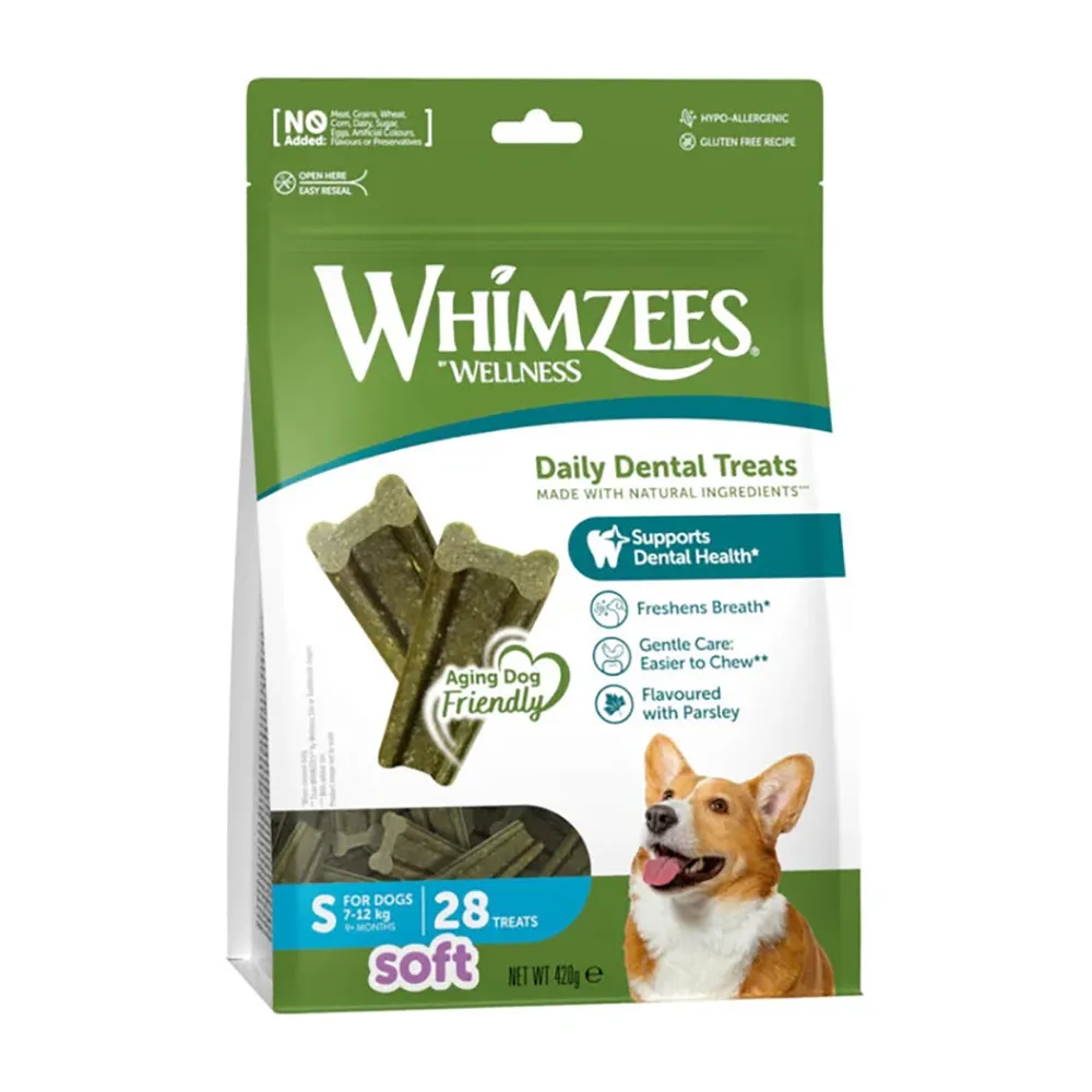 Whimzees Soft Value Bags  - Snack Dentário