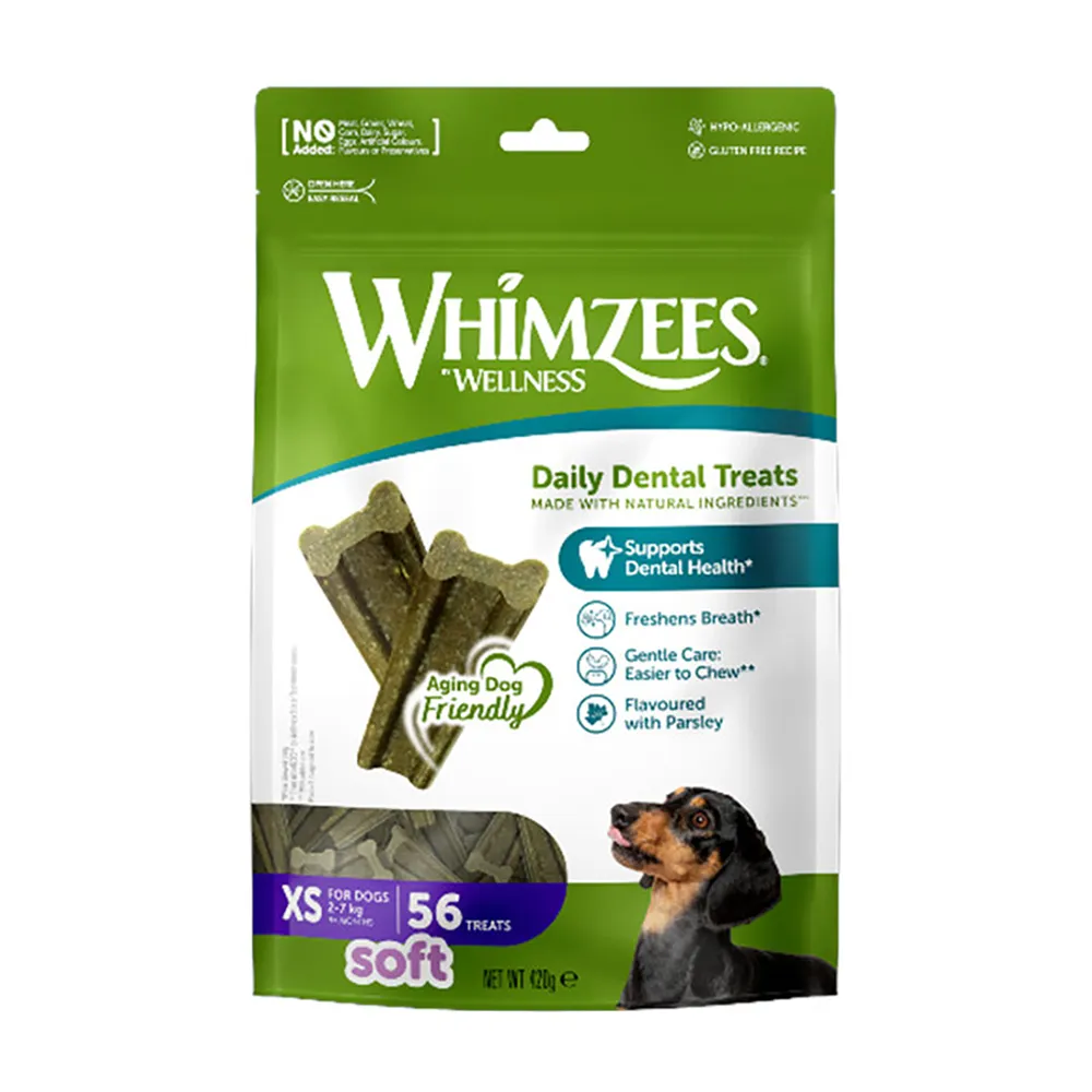 Whimzees Soft Value Bags  - Snack Dentário