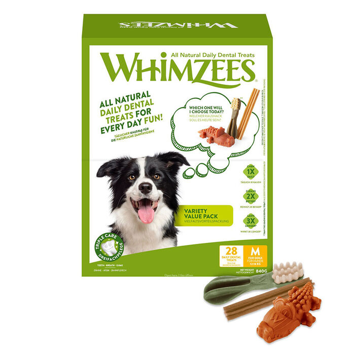 Whimzees Variety - Snack Dentário