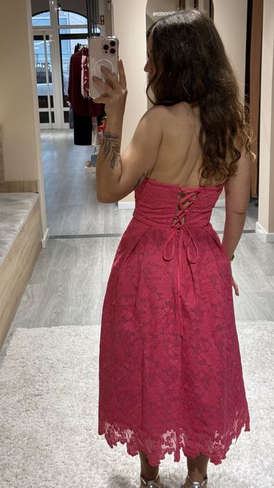 VESTIDO SALMA - FUSHIA