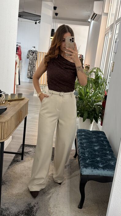 CALÇA ALFAIATE - OFF WHITE