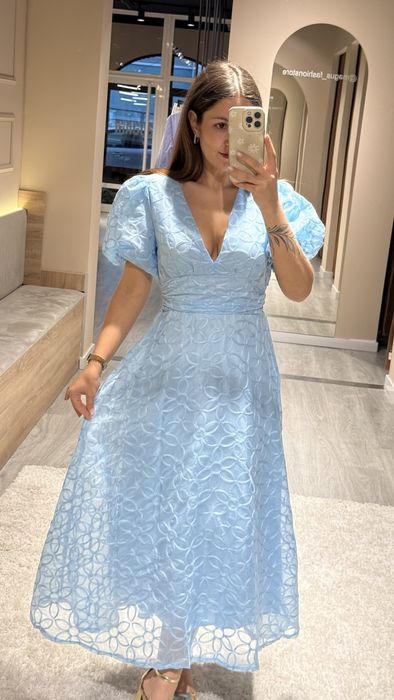 VESTIDO ALMA - AZUL