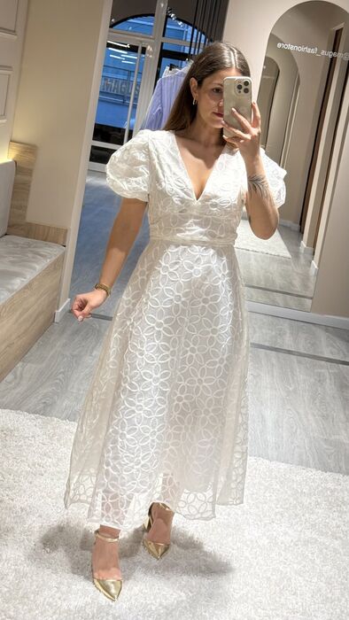 VESTIDO ALMA - BRANCO