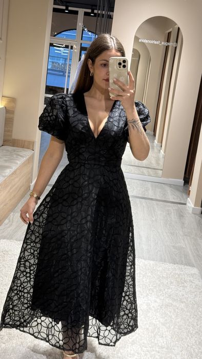 VESTIDO ALMA - PRETO