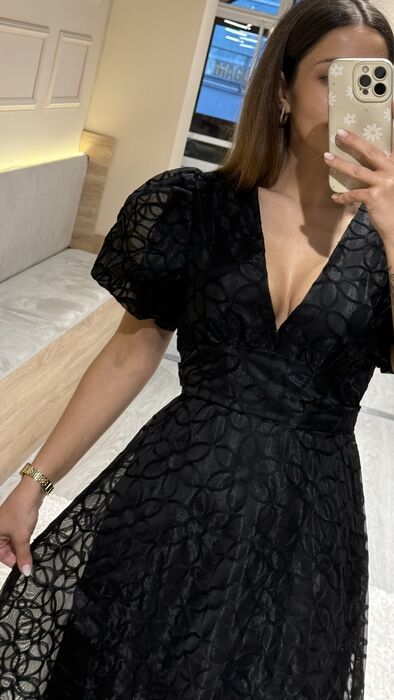 VESTIDO ALMA - PRETO