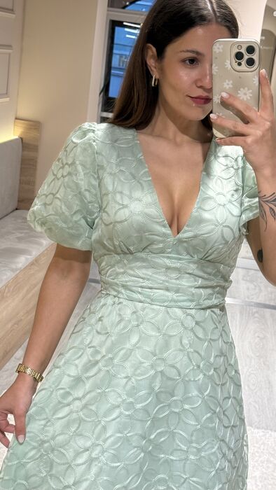 VESTIDO ALMA - VERDE