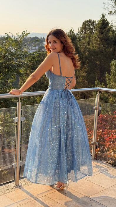 VESTIDO ASTRID - AZUL SERENITY