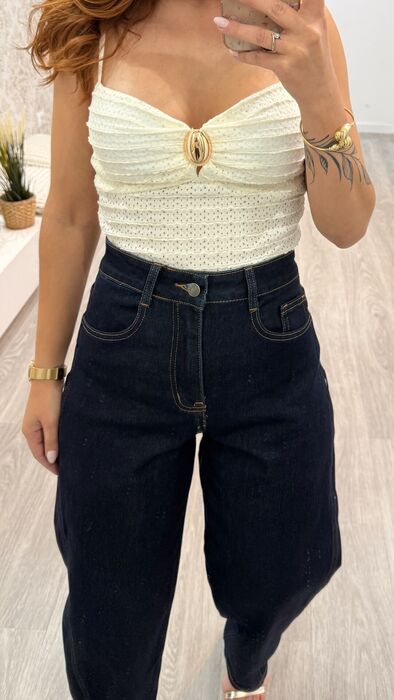 BALLON FIT JEANS - LAVAGEM ESCURA