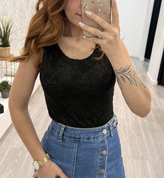 BODY RELEVO - PRETO