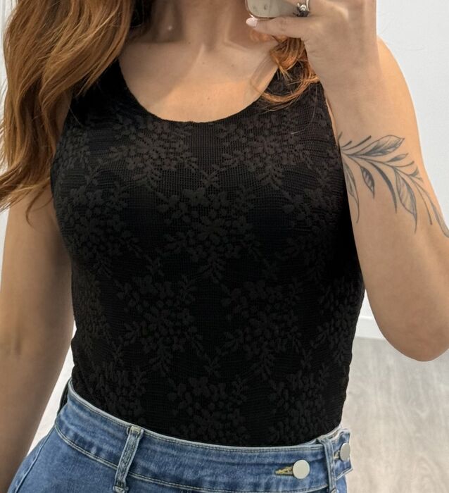 BODY RELEVO - PRETO