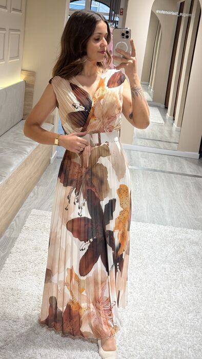 VESTIDO JARDIM - BEGE