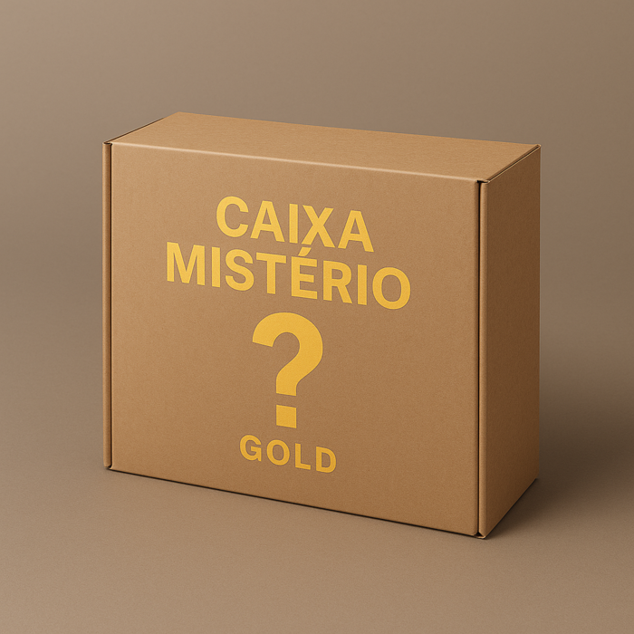 CAIXA  MISTÉRIO - GOLD