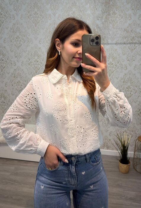 CAMISA BORDADO INGLÊS