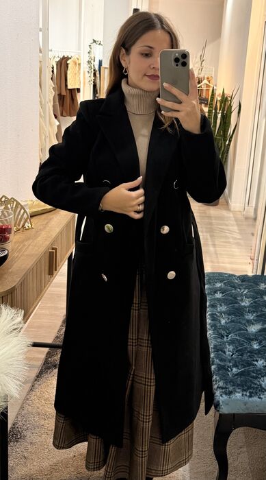 SOBRETUDO ELEGANCE - PRETO