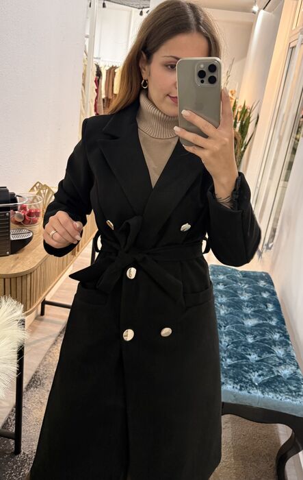 SOBRETUDO ELEGANCE - PRETO