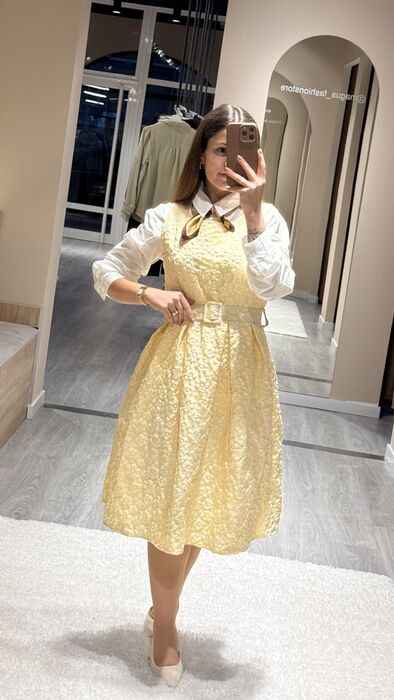 VESTIDO ENCANTO - AMARELO