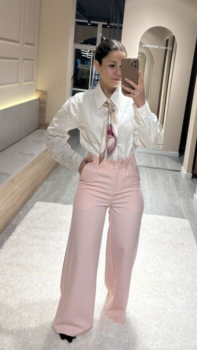 CALÇA ALFAIATARIA FLUÍDA - ROSA