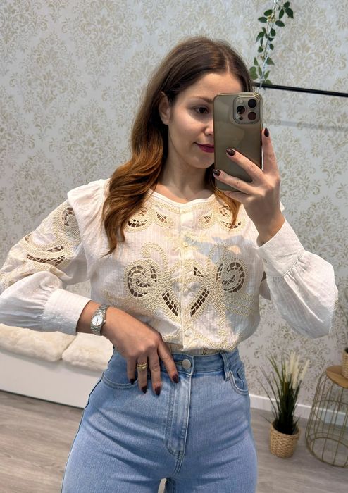 CAMISA BORDADO BRANCA