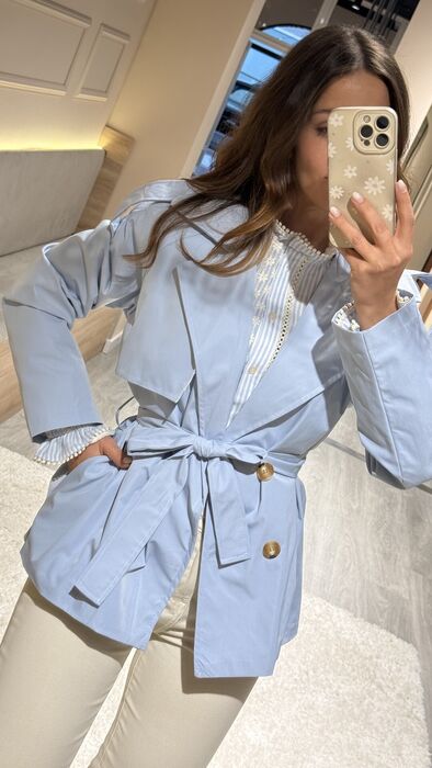 GABARDINE ALICE - AZUL CLARO
