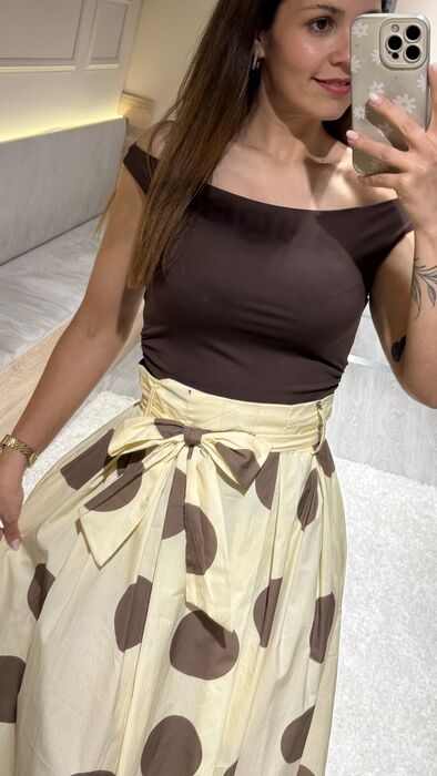 TOP GIOLA - CASTANHO