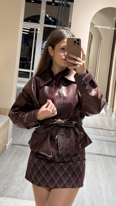 GLORY JACKET - BORDEAUX