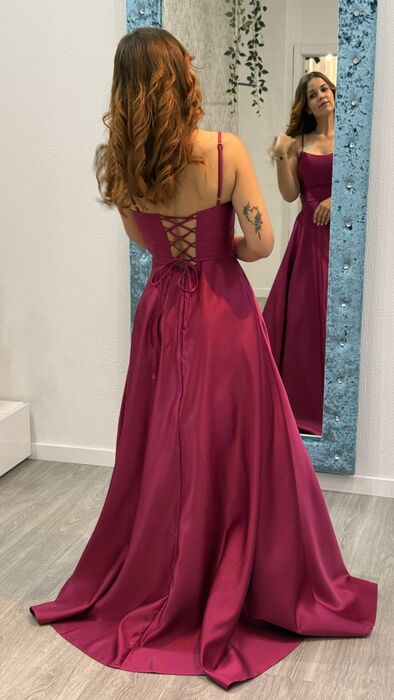 VESTIDO HELENE FUSHIA