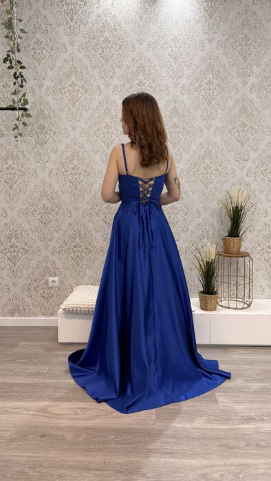 VESTIDO HELENE - AZUL ROYAL