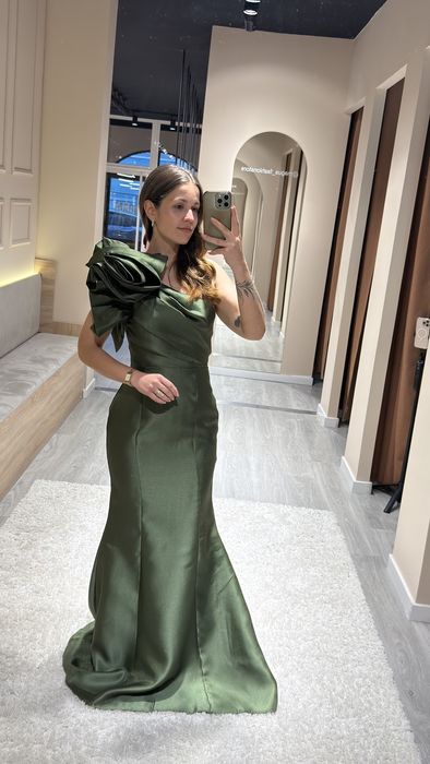 VESTIDO AMÉLIA - VERDE OLIVA