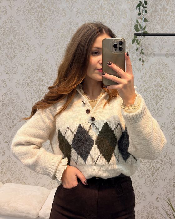 POLO CLARISSE - BEGE