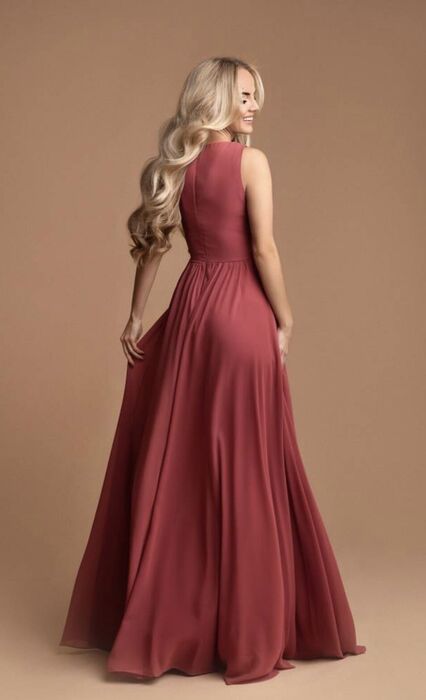VESTIDO ROSALIE - CORAL