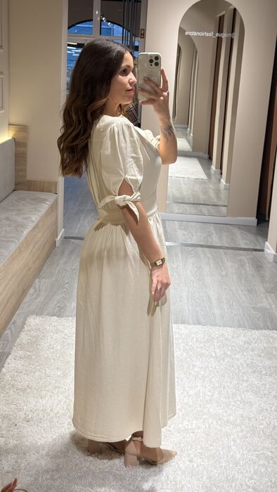 VESTIDO ORLANDA - BEGE