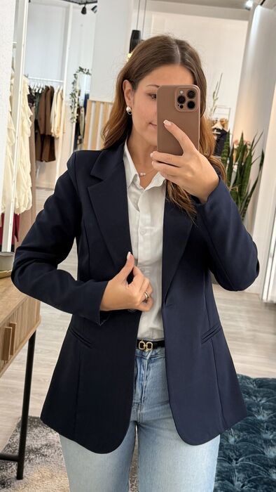 BLAZER MAGUS PREMIUM - AZUL MARINHO