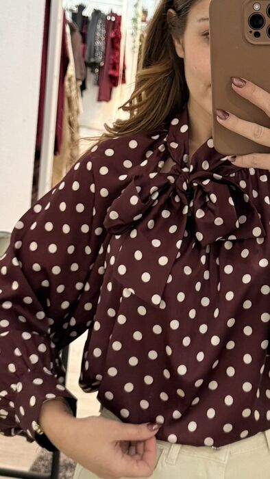 BLUSA POÁ - BORDEAUX