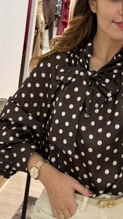 BLUSA POÁ - CASTANHA