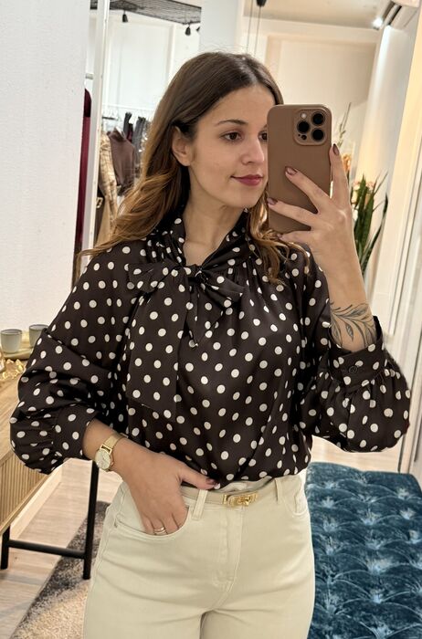 BLUSA POÁ - CASTANHA
