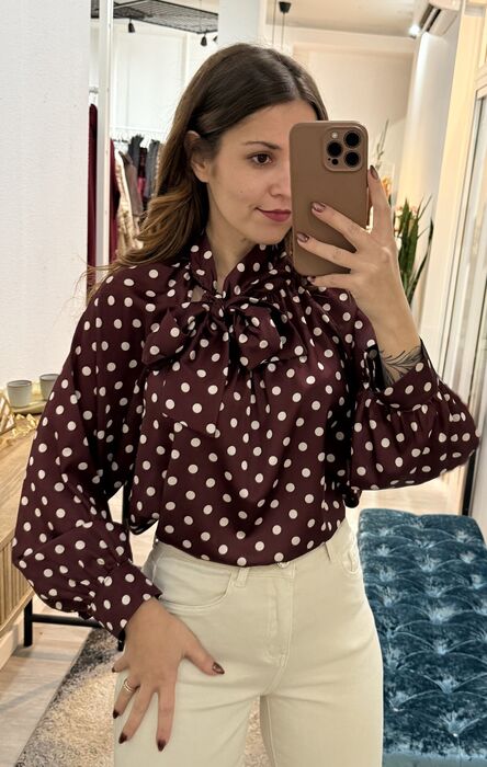 BLUSA POÁ - BORDEAUX