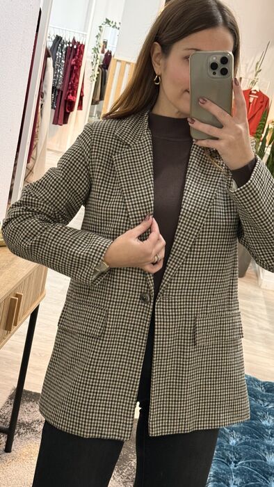 BLAZER PIED-DE-POULE