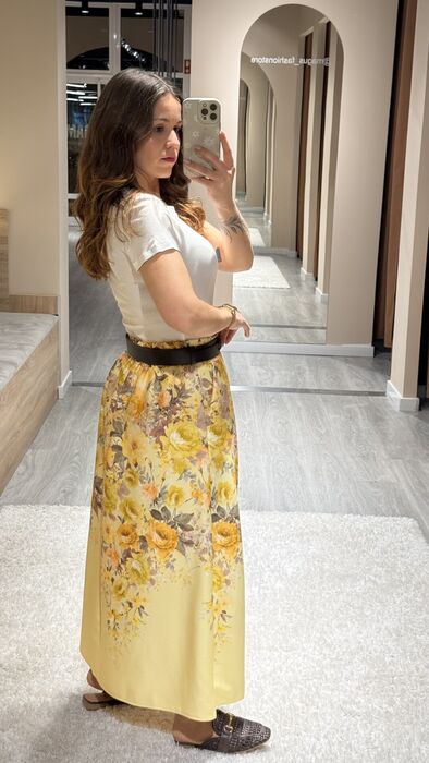 SAIA FLORAL - AMARELA