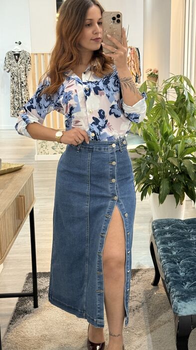 SAIA JEANS COM BOTÕES