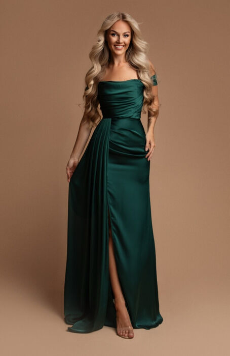 VESTIDO SOFIA - VERDE ESMERALDA