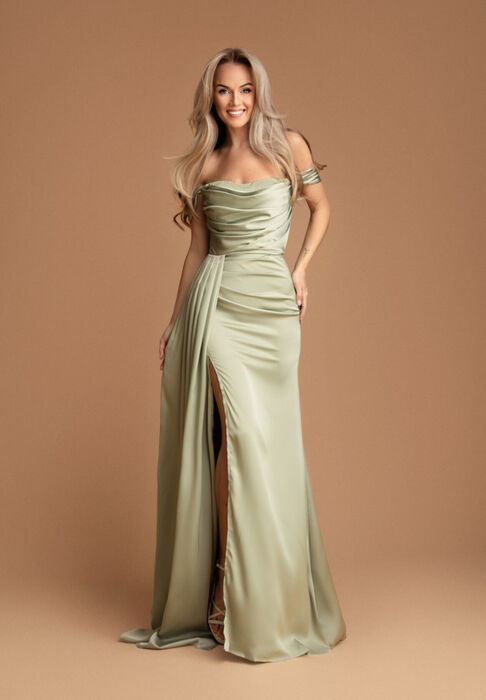 VESTIDO SOFIA - VERDE OLIVA