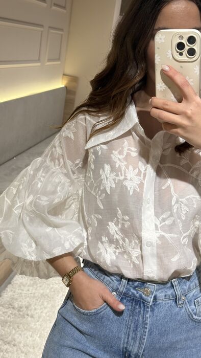 CAMISA AURA - BRANCA