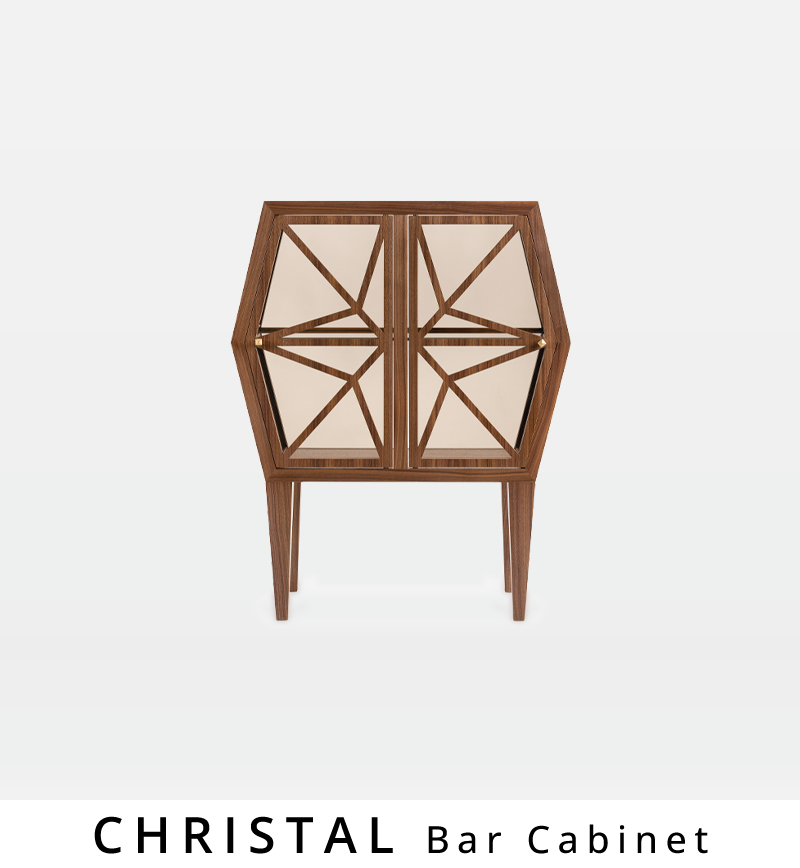 Christal Bar Cabinet - MAMOA | MOM