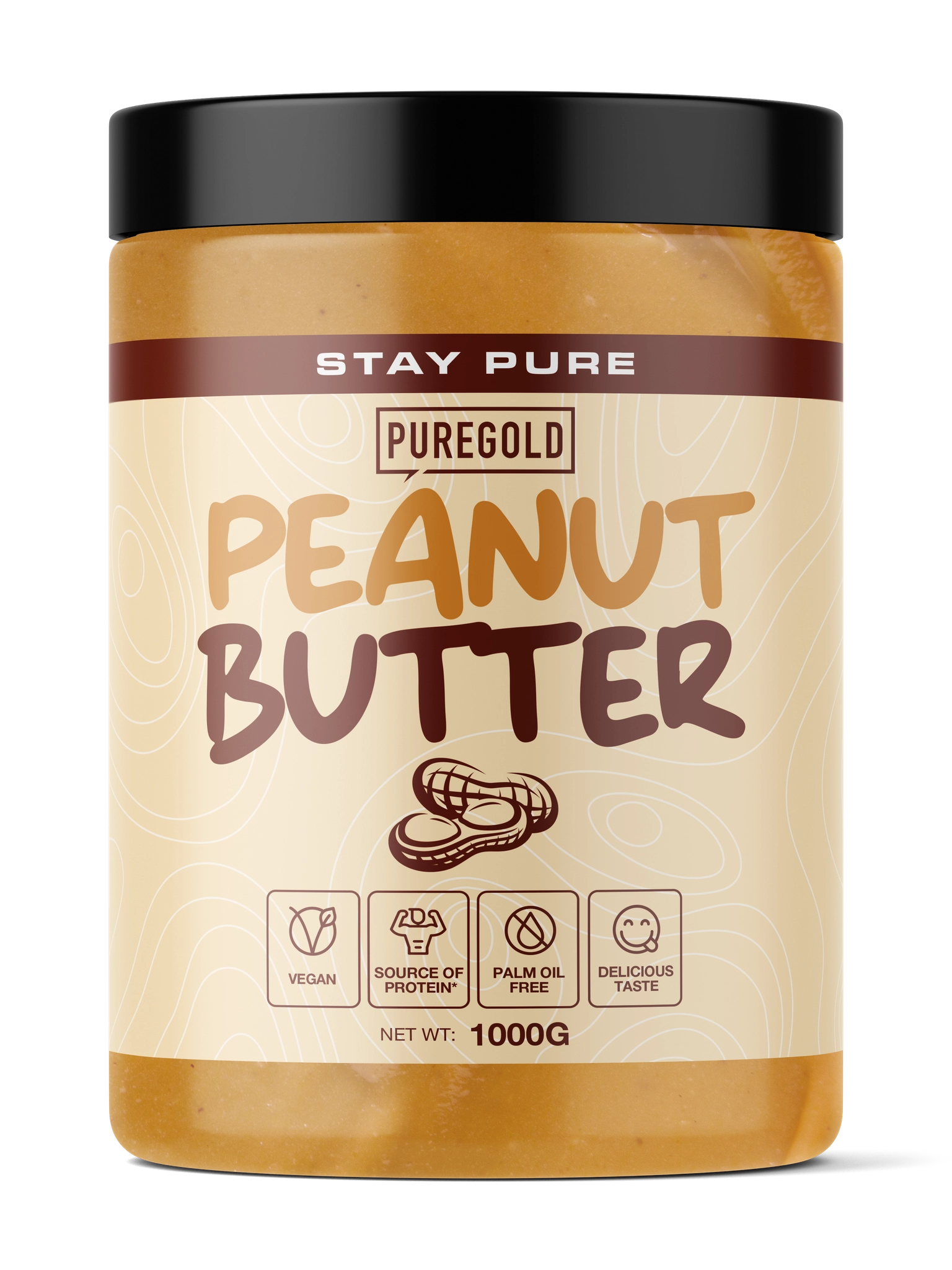 Peanut Butter Vegan 1000g - Manteiga de Amendoim